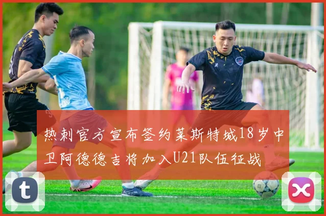 热刺官方宣布签约莱斯特城18岁中卫阿德德吉将加入U21队伍征战